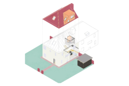 Kupfer und Kohle Isometrie asphalt kollektiv