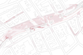 Zwischen den Wienzeilen Hitze Karte asphalt kollektiv