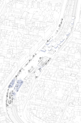 Zwischen den Wienzeilen Isometrie asphalt kollektiv