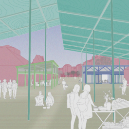 Zwischen den Wienzeilen Ansicht Bauernmarkt asphalt kollektiv