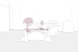 Zwischen den Wienzeilen Schnitt Stadtwildniss asphalt kollektiv