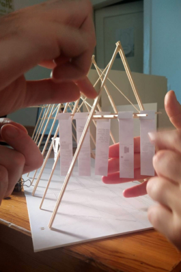 ZKMB Modell, Ausstellungsdesign asphalt kollektiv